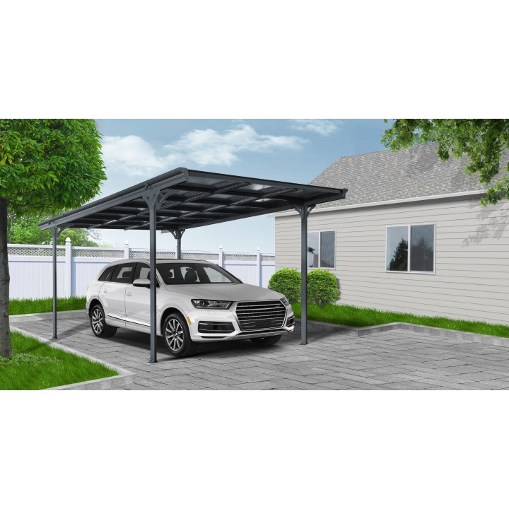 Agadon Aluminium Carport Eco 503 x 300 cm Anthracite