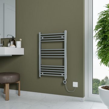 Grace Electric Towel Rail - 750x500 - Chrome